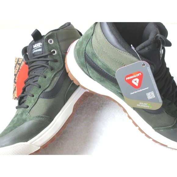 Vans Men's UltraRange Exo Hi MTE-1 Boots Grape Leaf Green Marshmallow Sizes NWT - Picture 4 of 5